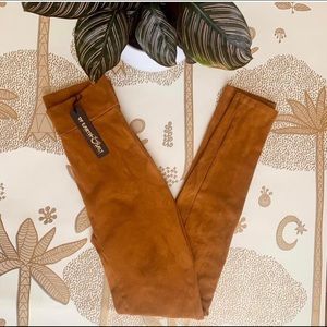 Of Earth & Salt High Rise Cotton Leggings in Warm Bronze